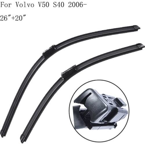 Two Boxes Packing For Volvo V50 S40 2006- Factory Wholesale Front Window Windshield Windscreen Wiper Blade
