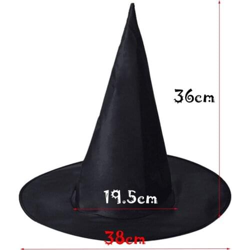 Halloween product Halloween hat home Halloween party decoration Black classic kids gifts Dress up tools