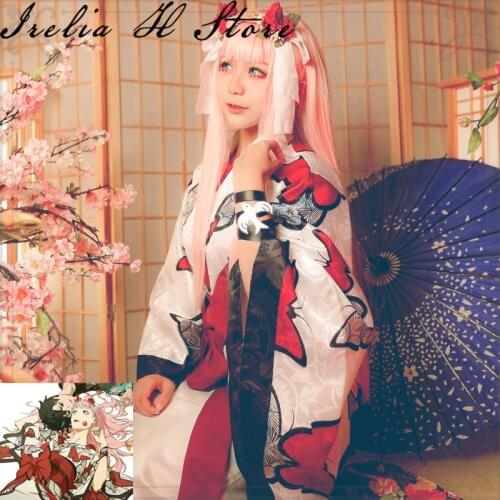 DARLING in the FRANXX Zero Two kimono cosplay costume 02 Kimono Fan art Costume can custom made