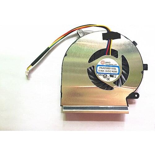 SSEA New CPU Cooling Cooler Fan for MSI GE62VR GP62MVR GL62M Fan PAAD06015SL N366 N371 4Pins