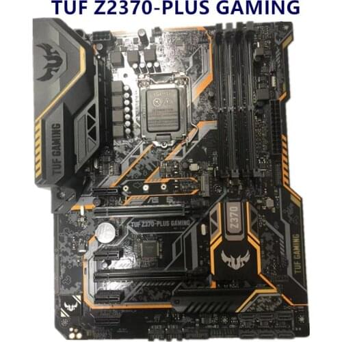 LGA 1151 FOR Asus TUF Z370-PLUS GAMING Motherboard Support 8th-Gen i7 i5 i3 DDR4 64GB PCI-E 3.0 M.2 Desktop Intel Z370