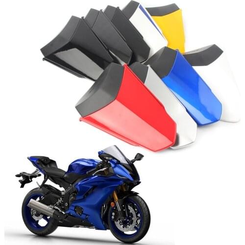 Motorcycle Rear Passenger Seat Cowl Back Pillion Covers For Yamaha YZF R6 YZF-R6 2017 2018