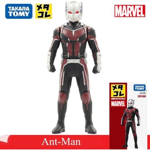 Original Tomy Marvel Metal Collection Action Figure Hero Ant-Man Diecast Anime Christmas Toys for Children 869733