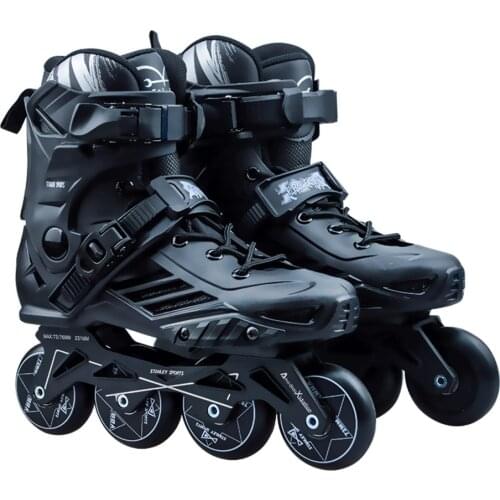 Original Stanley Professional Inline Skates for Adult Kid Slalom Slide Freestyle Racing Free Skating Bursh Street Patines P3