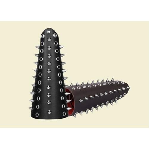 Punk Spike Bracelet Cool Night Club Cosplay Bangle Spikes Rivet Stud Wide Cuff Leather Punk Gothic Rock Unisex Bangles Bracelets