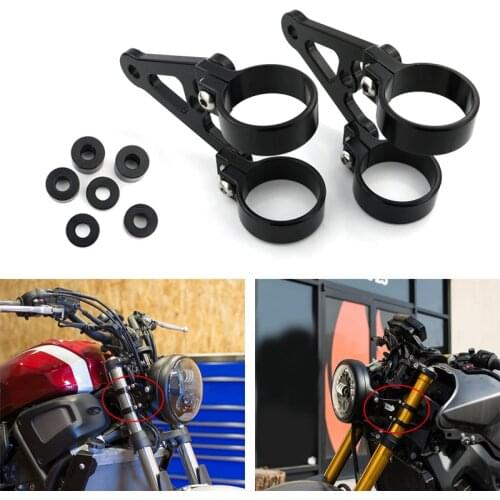 Fit For Kawasaki W650 1999-2007 W800 2011-2018 2019 2020 Motorcycle Front Fork Tubes CNC Mount Headlight Bracket Aluminum 39mm