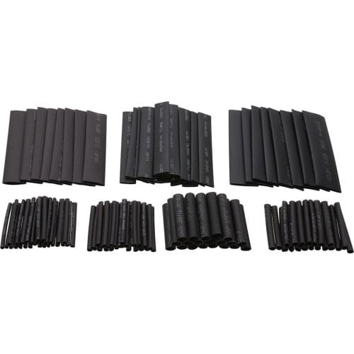 127pcs Assorted Heat Shrink Tube Wire Wrap Electrical Insulation Sleeving 2-13mm Electrical Wire Wrap Cable