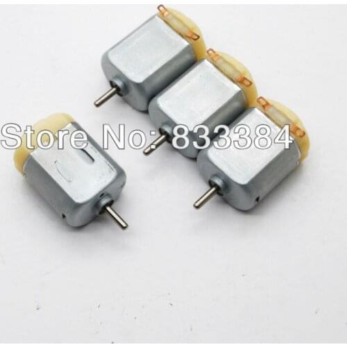 20pcs 6V 7000rpm 12v14000rpm Standard 130 motor Green Micro DC motor Free shipping