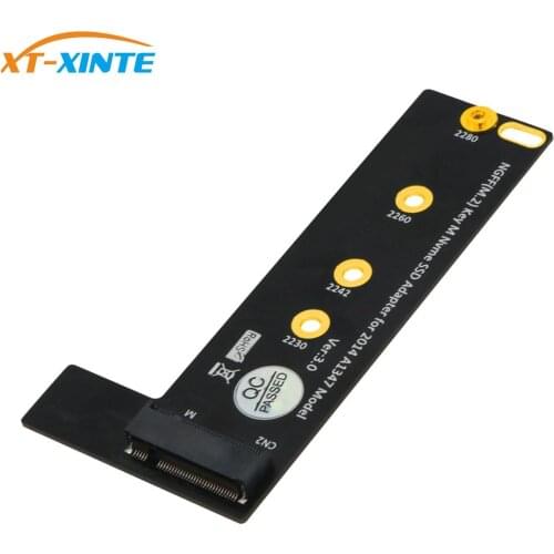 XT-XINTE M.2 M-Key SSD Converter Card Adapter for 2014 MacBook Mini A1347 MEGEN2 MEGEM2 MEGEQ2 for NVME SSD