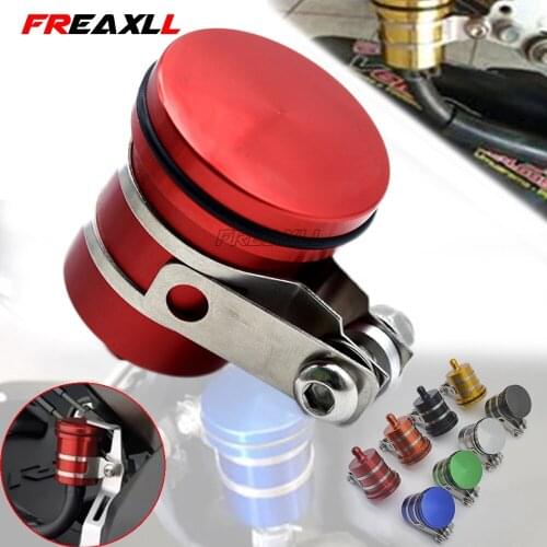 Motorbike accessories Brake Reservoir Clutch Tank Fluid Oil Cup For Suzuki Honda Yamaha Kawasaki GSXR 600 750 GSF650 SV 650 1000