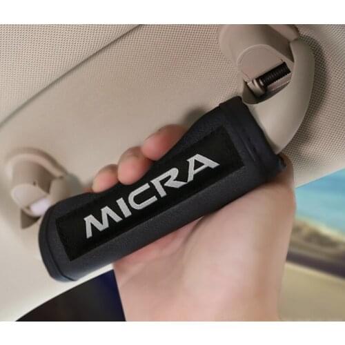 Car Styling Accessories Car door handle cover roof handle cover four seasons universal plush handle gloves for Nissan micra