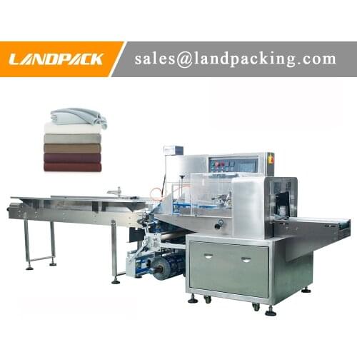 Blanket flowpack machine by Computer system manipulation