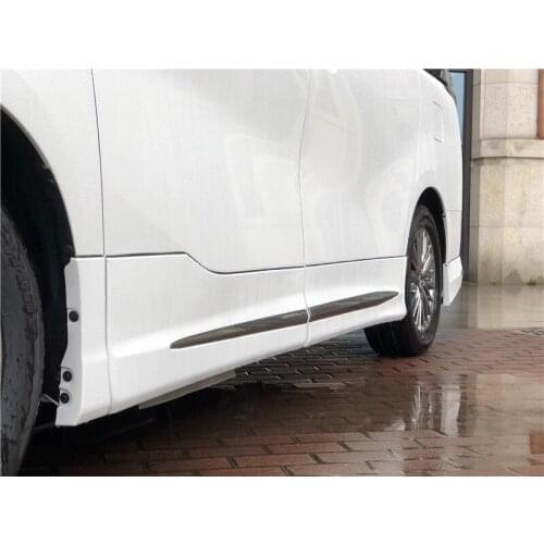 Suit For Appearance the Upgrade Zg Sports Front Bar Side Skirt Modified by Toyota Welfa