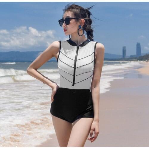 Swimsuits Woman One Piece Swimsuit With Push Up Womens Swimwear One-Piece Women New Sexy White Training Sports Polyester