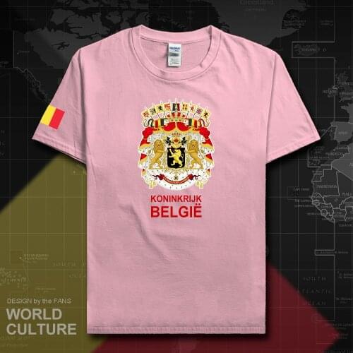 Belgium Belgique men t shirt Belgian 2019 jerseys nation team fans tees cotton t-shirt tops sporting clothing flag country 20