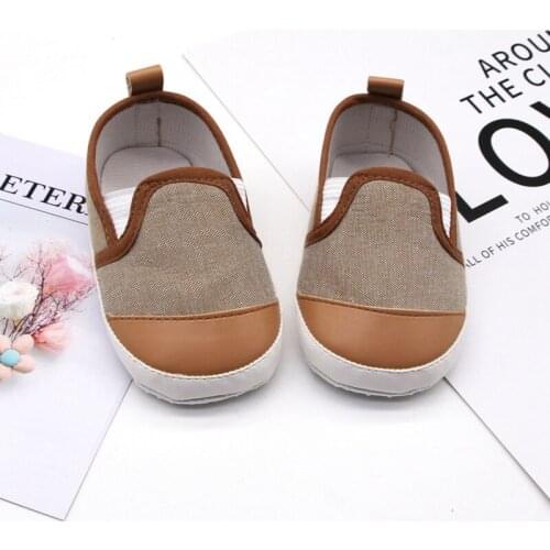 Baby Boy Shoes Infant First Walkers Nonslip Soft Sole Toddler Baby Shoes Hot Sale Toddler Baby Shoes