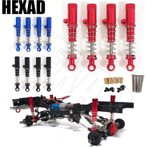 Full Metal Shock Absorber Damper for WPL C14 C24 C34 C44 MN D90 D91 MN45 MN96 MN99 RC Car Modification Upgrade Kits