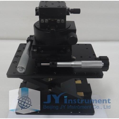 Designed manual xyz stage by goniometer stage rotary stage lab jack and linear translation stage Beijing JY Instrument
