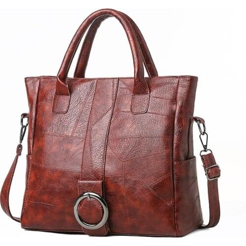 Luxury Handbags Women Bags Designer 2019 Women Leather Handbags High Quality Vintage Shoulder Bag Female Hand Bag Ladies Sac New