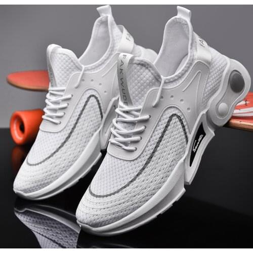 Mens Light Running Shoe Breathable Sports Shoe Comfortable Casual Shoes Original Design Sneakers Shock Absorption Training Shoe