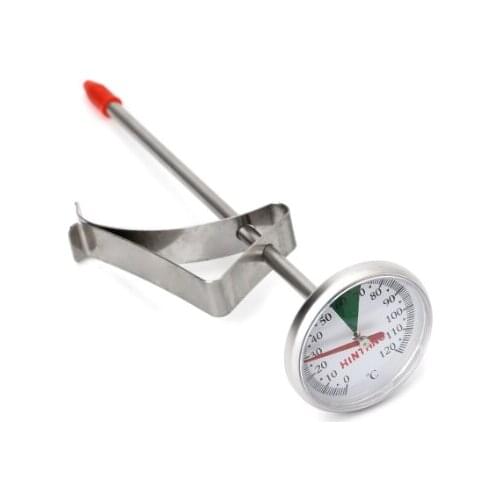 Dial Thermometer 304 Food Grade Stainless Steel Instant Read Coffee Milk Barbecue Thermometer High Precision
