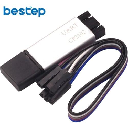 XD-32 Aluminum Shell CP2102 Module USB to TTL Serial Port STC Downloader Download Line Brush Machine Upgrade Board