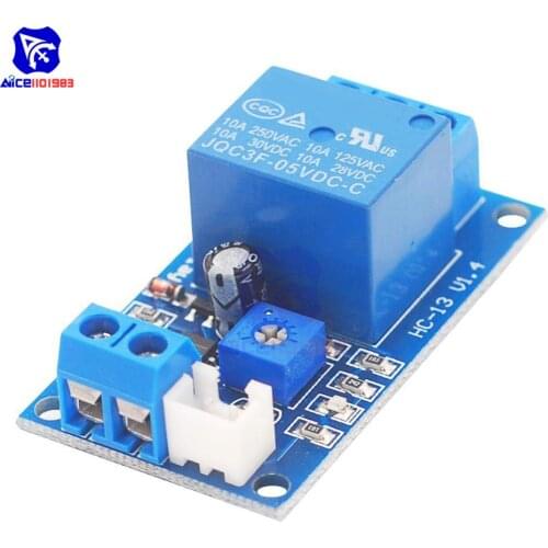 1 Channel 5V Normally Open Relay Sensor Module Blue Board V1.4