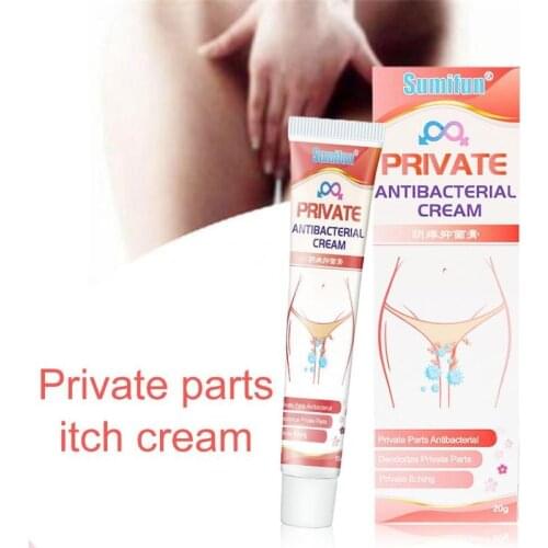 1pc Private Antibacterial Cream Anti-inflammatory Vaginal Penis Armpit Anti-itching Eczema Dermatitis Herbal Medical Ointment