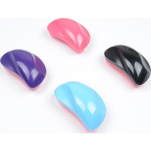 1pc Cute Detangle Comb Detangling Hair Brush Professional Salon Comb for Smoothing Hair 3 colors options No tangle