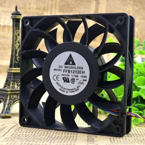 12025 12V 1.74A 12CM FFB1212EH cooling fan 2PIN/3PIN/4PIN