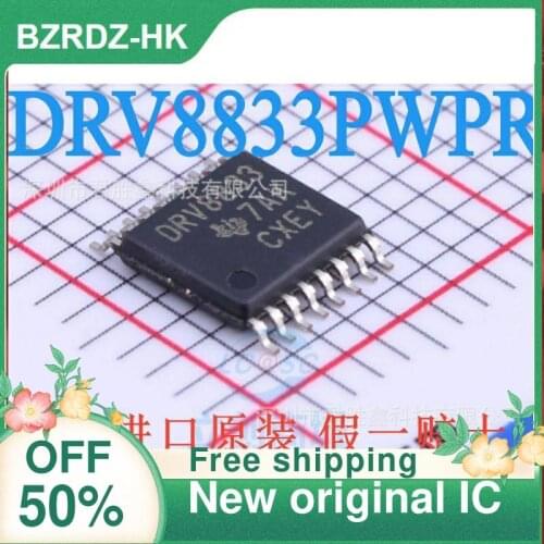 2-10PCS/lot DRV8833PWPR TSSOP16 New original IC