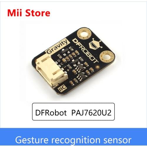 DFRobot Gravity IIC PAJ7620U2 3D Gesture Sensor Support user-defined 13 gestures for Non-contact Remote Controller Interactive