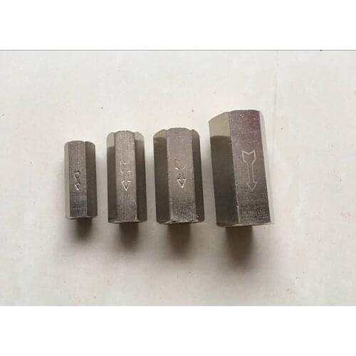 5pcs Female Full Ports One Way Air Check Valve CV-01 CV-02 CV-03 CV-04