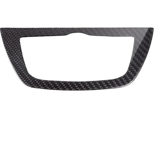 Car Real Carbon Fiber Interior Headlight Frame Trim Switch Accessories for -BMW 5 Series G30 G31 2018 2019