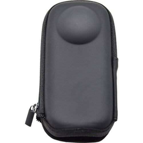 Carrying Case Waterproof PU Lens Cap Portable Storage Bag Protective Cover for Insta360 One X2 /X Camera