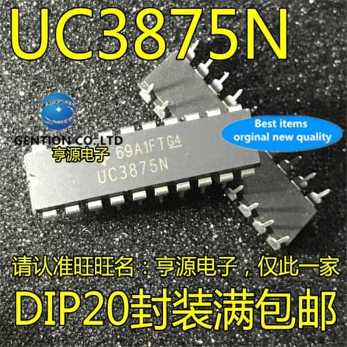 10Pcs UC3875N UC3875 DIP20 Power switch controller chip in stock 100% new and original