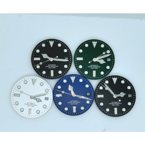 Watch Accessories 28.5MM Dial And Hands Luminous Fit Miyota8215 Mingzhu2813 Automatic Mechanical Movement