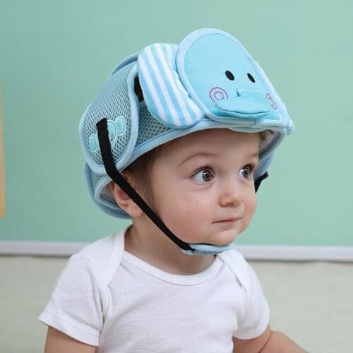 Baby Protective Helmet Boy Girls Anti-collision Safety Helmet Infant Toddler security & Protection Soft Hat for Walking Kids cap