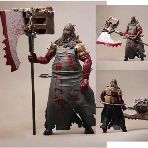 Majini Biohazard Figure Executioner Majini Action Figure Collectable Model Toy Horror Halloween Gift 18cm