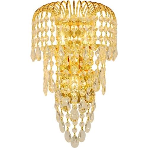 Modern TV Background Egg Crystal Wall Lights Bedroom Bedsides Corridor Luxury Wall Sconce Living Room Wall Lighting Fixtures