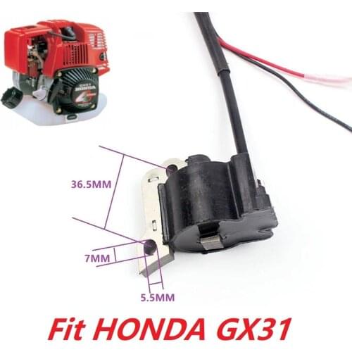 Ignition Coil for 4 stroke 139F Honda GX31 Brush Cutter Grass Trimmer Lawn Mower Tiller Outboard Gasoline Engine Parts