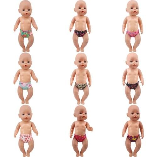 Doll Clothes Underwear Of Various Colors For 18 Inch & 43 Cm Dolls &New Born Baby Generation Birthday Girls Toy Gifts