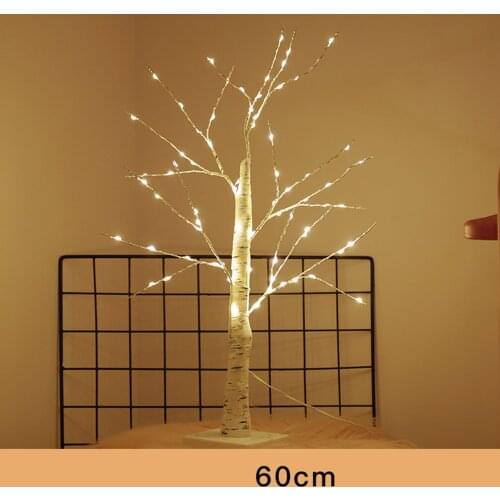 LED Birch Tree Light for Home Indoor Tabletop Christmas Festival Decoration