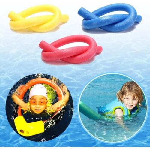 Swimming Foam Tube Solid Color Strong Buoyancy EPE Floating Rod Tube Noodle for Swimming Pool