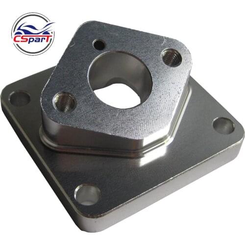 CNC 15MM Alu Intake Manifold 47CC 49CC 2 Stroke Engines Mini Moto ATV Quad Dirt Pit Pocket bike Parts