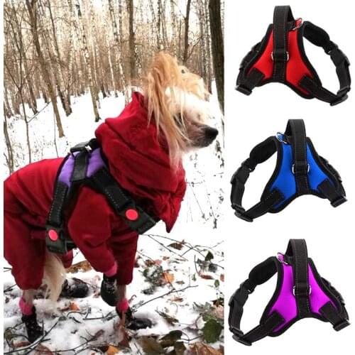K9 Adjustable Reflective Nylon Pet Dog Harness Vest Harnesses XS-XL Dog Lead for Husky Alaska Teddy for Dog Walking Pet harness