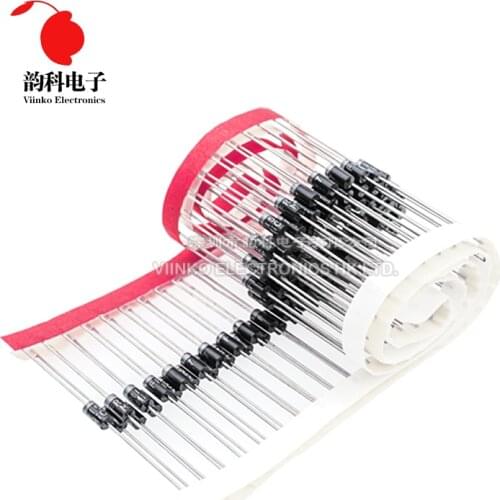 100pcs FR157 1.5A 1000V DO-15 Fast Recovery Rectifier Diode