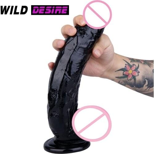 2020 Oversized 30cm Crystal Soft Big Dildo Vagina Massager Dildo Anal Anus Plug G-spot Stimulation Sex Toy Penis for Couples