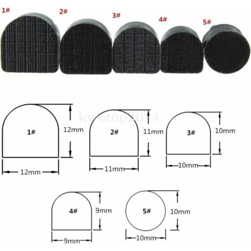 60PCS 5-Sizes High Heel Repair Tips Pins For Women Shoes High Heel Tips Taps Dowel Lifts Replacement Heel Stoppers Protect