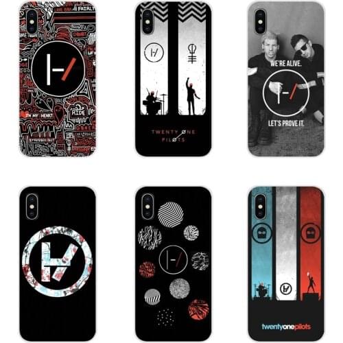 For Xiaomi Redmi 4A S2 Note 3 3S 4 4X 5 Plus 6 7 6A Pro Pocophone F1 Accessories Phone Bag Case Twenty One Pilots 21 Pilots band
